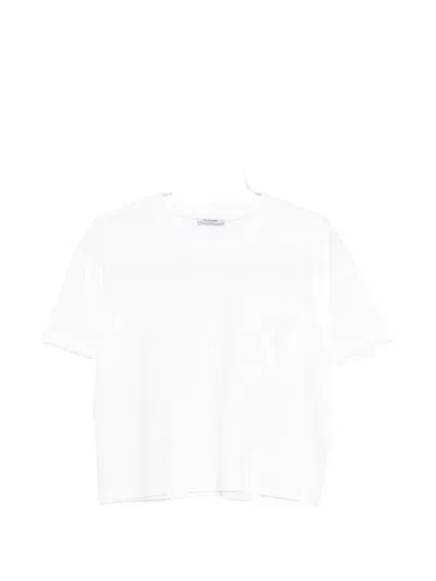 Base Chest-pocket T-shirt In White