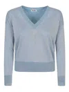 Baserange Base Sweaters In Blue