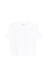 Base Cotton Blend T Shirt In Multi