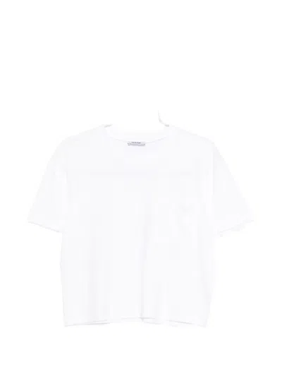 Base Cotton Blend T-shirt In White