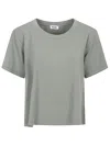 Baserange Cotton T-shirt In Green
