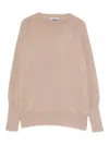 Base Crew-neck Raglan-sleeve Sweater In Neutral
