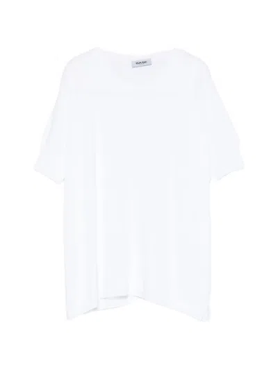 Base Crewneck Sweater In White