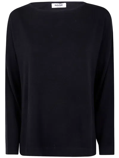 BASE BASE EXTRAFINE MERINO WOOL STRETCH BOATNECK