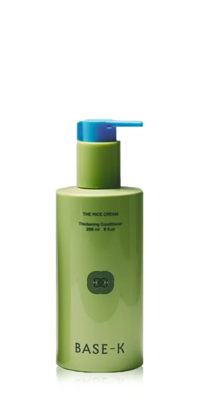 Base-k The Rice Cream - Thickening Conditioner In Green