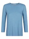 BASE LINEN JERSEY LONG SLEEVE T-SHIRT