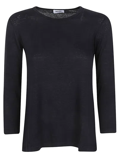 BASE LINEN JERSEY LONG SLEEVE T-SHIRT