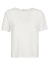 Baserange Base Linen T-shirt In Beige