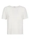 Baserange Base Linen T-shirt In Beige