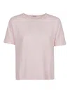 Baserange Base Linen Jersey T-shirt In Nude & Neutrals