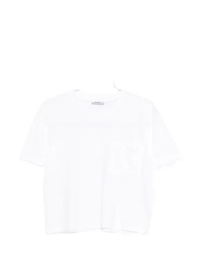 Base Milano Cotton Blend T-shirt In White