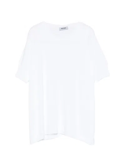 Base Milano Crewneck Sweater In White