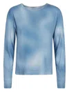 Base Milano Jersey T-shirt In Blue