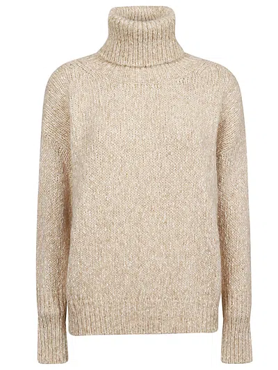 Base Milano Long-sleeved Sweater In Neutral