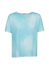 Base Milano Short-sleeves T-shirt In Blue