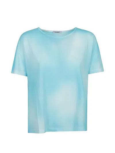Base Milano Short-sleeves T-shirt In Blue
