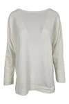 Base Milano Sweaters Milk