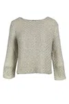 Base Milano Sweaters Beige