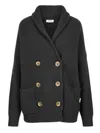 Base Milano Sweaters Black In Black