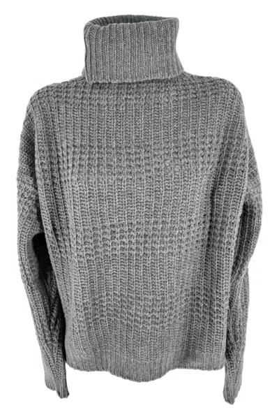 Base Milano Sweaters Grey