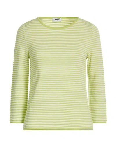 Base Milano Woman Sweater Light Green Size 8 Cashmere, Viscose, Polyamide