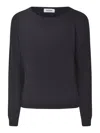 Baserange Base Sweaters Black In Navy