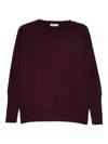 Base Wool Crewneck Sweater In Brown