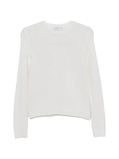 Base Ribbed-knit Crew Neck Sweater In Multi