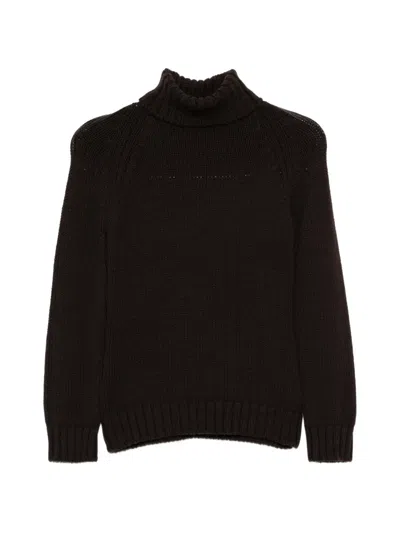 Base Ribbed-knit Roll-neck Sweater In Multi