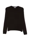 Base Ribbed-knit Sweater In Brown