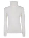 Base Extrafine Merino Wool Turtleneck In White