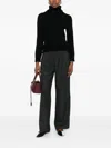 Base Roll-neck Sweater In Black