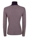 Base Striped Halterneck Sweater In Multi