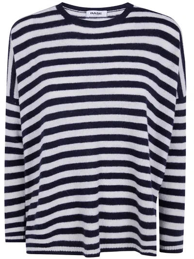 Base Sweater Round Neck "b8512.602 593" In Beige