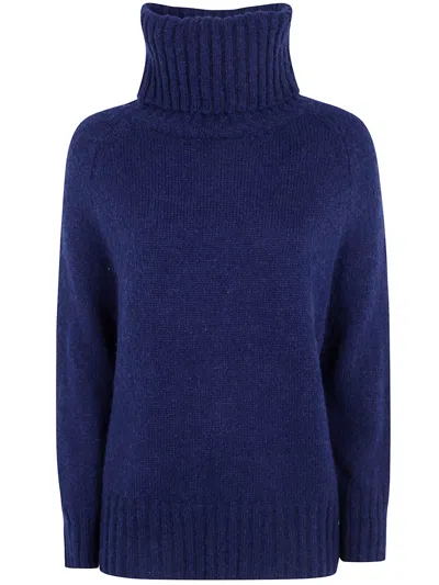 Base Sweater Turtleneck "b8480.085 852 Blue"