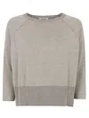 Baserange Base Linen And Cotton Blend Sweater