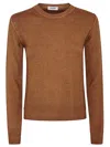 Base Sweaters Brown In Brown