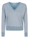 Base Sweaters Clear Blue In Blue