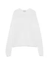Base White Sweater In White