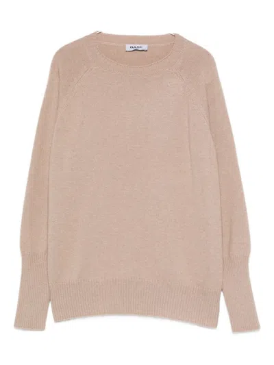 Base Wool Crewneck Sweater In Neutral