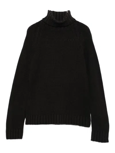 BASE BASE WOOL TURTLE-NECK JUMPER
