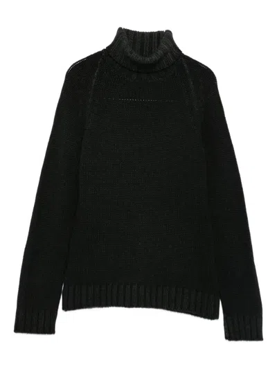 BASE BASE WOOL TURTLE-NECK JUMPER