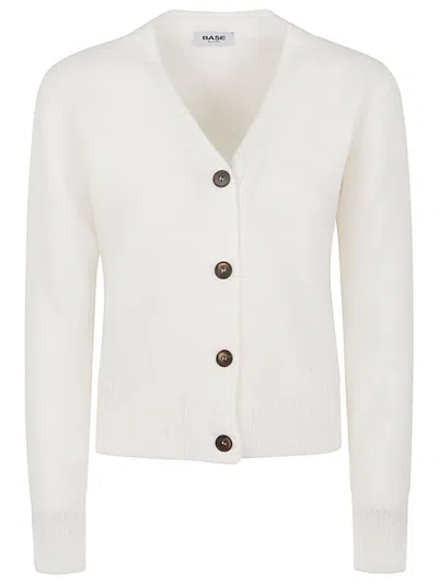 BASERANGE BASE WOOL V-NECKED CARDIGAN