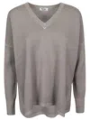 Baserange Base Wool V-necked Sweater