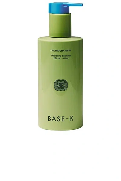 Base-k The Matcha Rinse Thickening Shampoo
