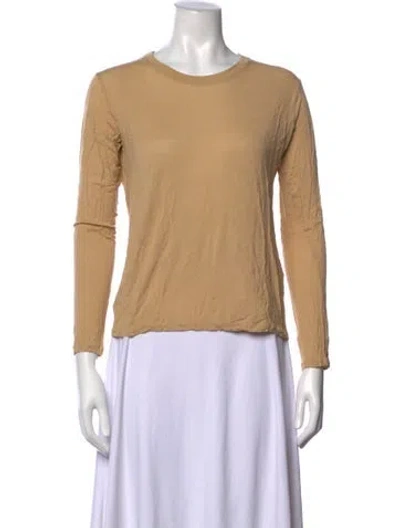 Pre-owned Baserange Bamboo Crew Neck Top In Neutral