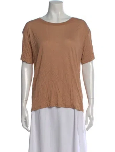 Pre-owned Baserange Bamboo Crew Neck T-shirt In Neutral
