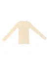 Baserange Basic T-shirt In 中性色