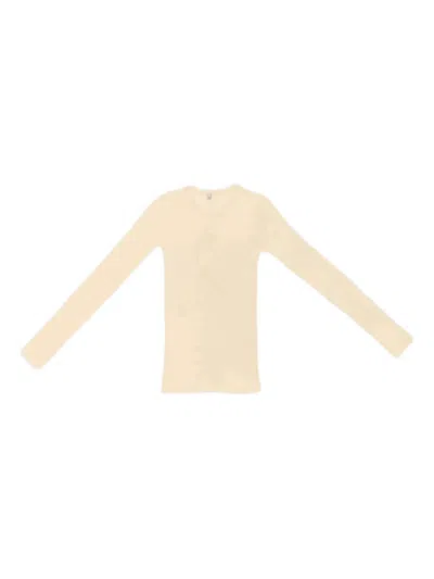 Baserange Basic T-shirt In 中性色