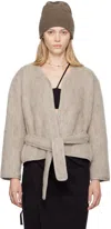 Baserange Long Sleeve Casual Jacket In Sahara